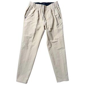 Lululemon Mens L Utilitech Pull On Classic Fit Pants Trench Tapered Stretch